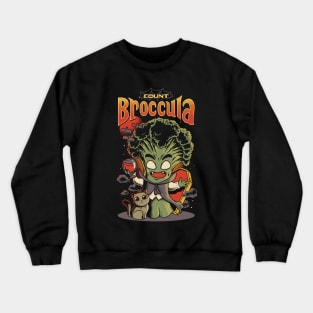 Count Broccula Crewneck Sweatshirt